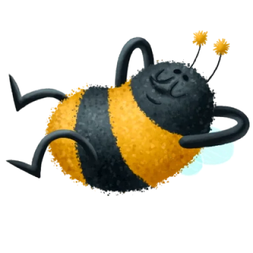 🐝 Стикер «Пчелка Бзз» для Telegram