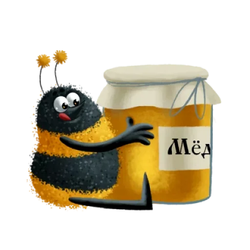 🍯 Стикер «Пчелка Бзз» для Telegram