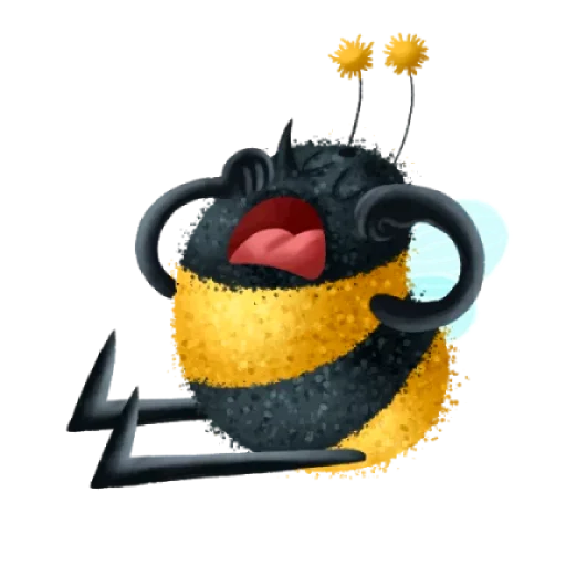 🐝 Стикер «Пчелка Бзз» для Telegram