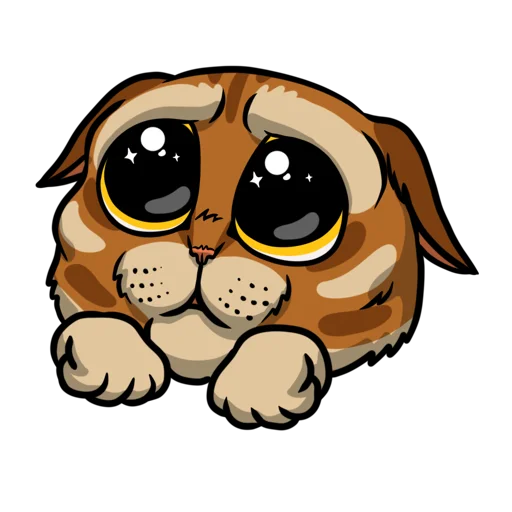 😿 Стикер «PCHK» для Telegram
