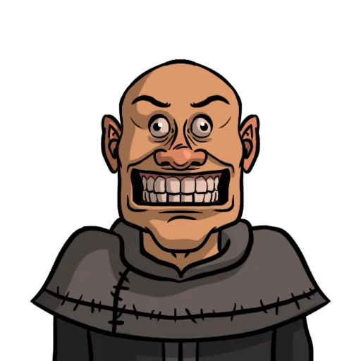 😬 Стикер «PCHK» для Telegram