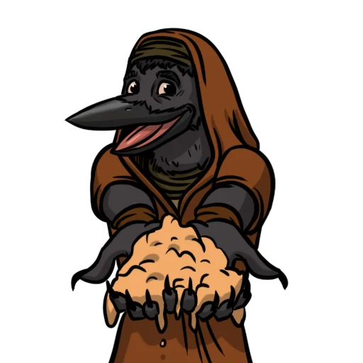 🍞 Стикер «PCHK» для Telegram