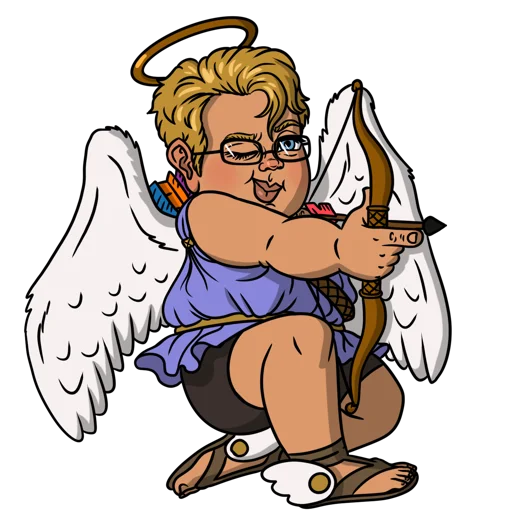 💘 Стикер «PCHK» для Telegram