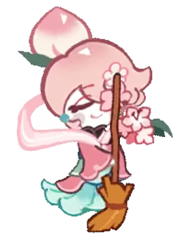 🤩 Стикер «Peach Blossom Cookie» для Telegram