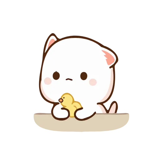 🙅‍♂ Стикер «Peach Goma Cats» для Telegram