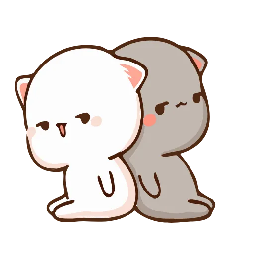 ☺️ Стикер «Peach Goma Cats» для Telegram