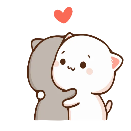 🥺 Стикер «Peach Goma Cats» для Telegram