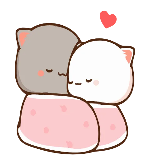 😘 Стикер «Peach Goma Cats» для Telegram