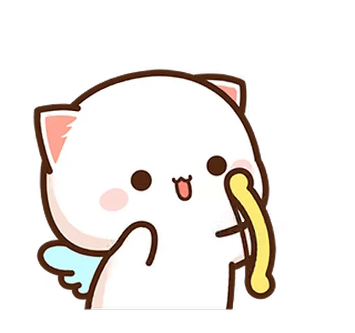 Стикерпак Peach and Goma 15 для Telegram — скачать