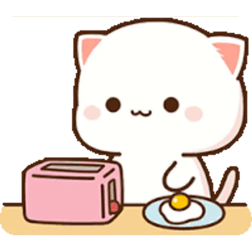🙂 Стикер «Peach and Goma 18» для Telegram