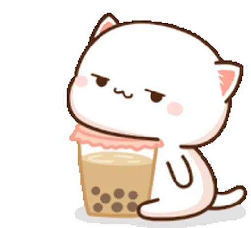 😊 Стикер «Peach and Goma 18» для Telegram