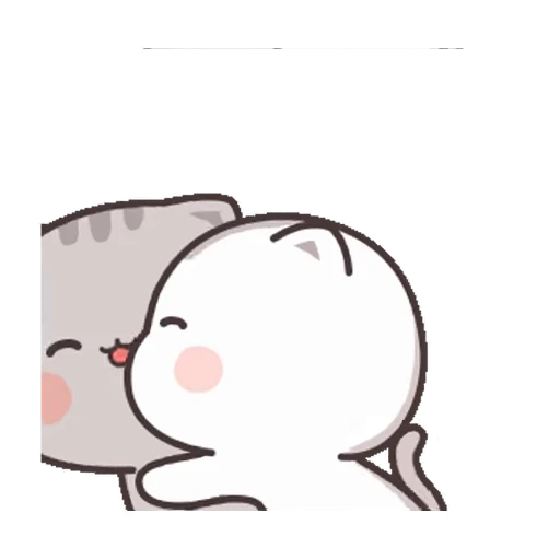 ❤️ Стикер «Peach and Goma 18» для Telegram