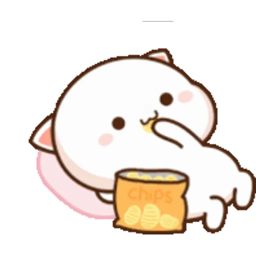 🥐 Стикер «Peach and Goma 18» для Telegram