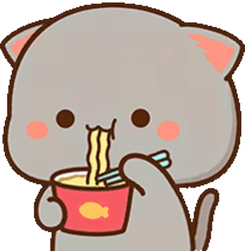 🙂 Стикер «Peach and Goma 18» для Telegram