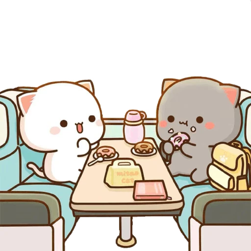 🥐 Стикер «Peach and Goma 18» для Telegram