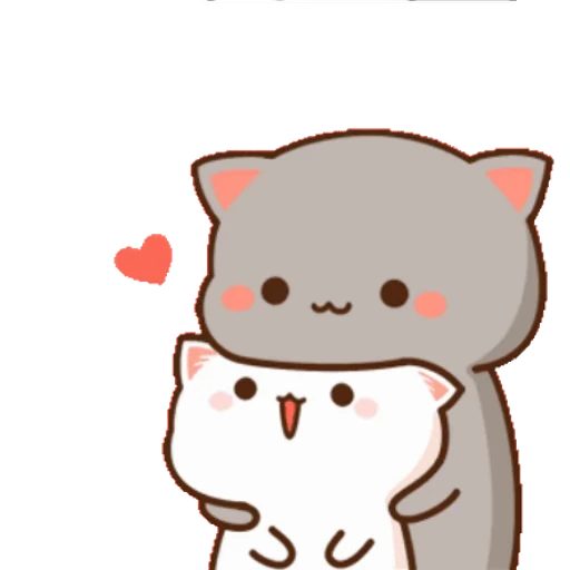 ❤️ Стикер «Peach and Goma 18» для Telegram