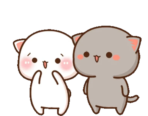 ❤️ Стикер «Peach and Goma 18» для Telegram