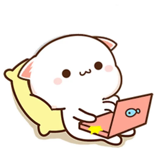 💻 Стикер «Peach and Goma 18» для Telegram