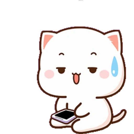 📱 Стикер «Peach and Goma 18» для Telegram