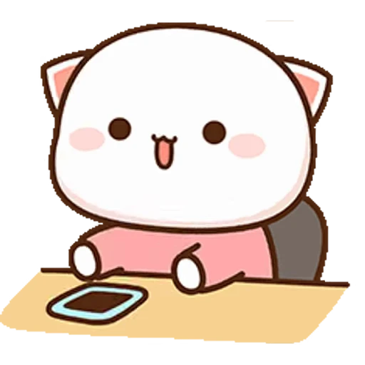 📱 Стикер «Peach and Goma 18» для Telegram
