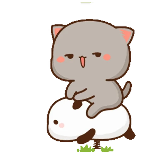 😌 Стикер «Peach and Goma 18» для Telegram