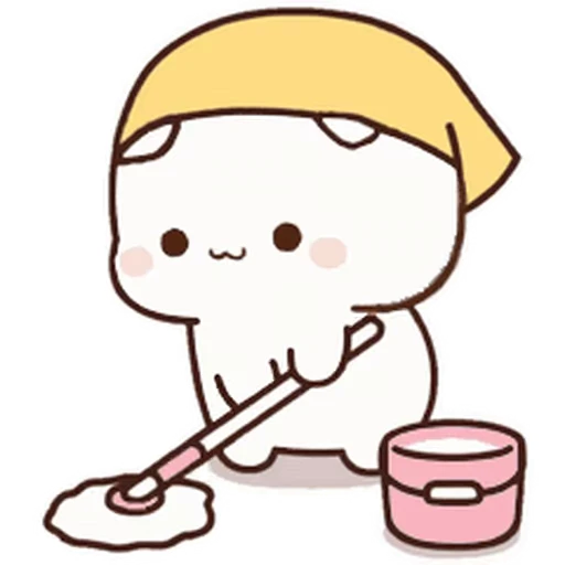🧼 Стикер «Peach and Goma 19» для Telegram