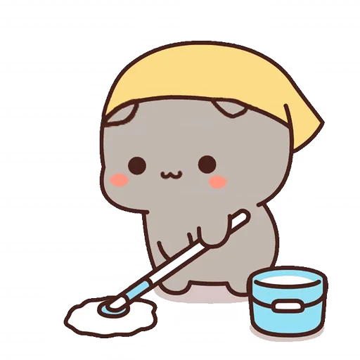 🧼 Стикер «Peach and Goma 19» для Telegram