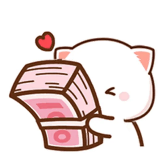 💷 Стикер «Peach and Goma 19» для Telegram