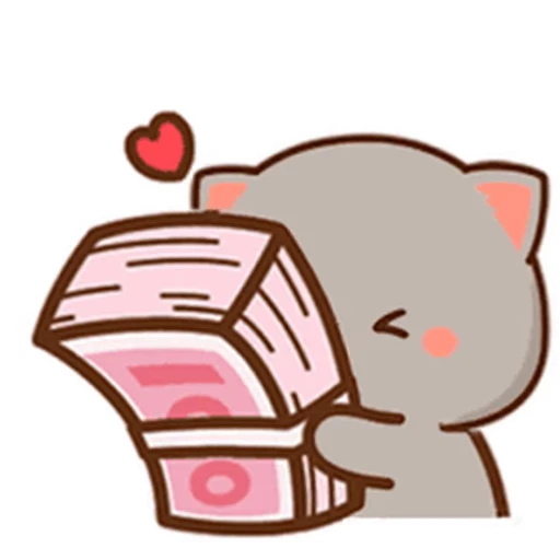 💷 Стикер «Peach and Goma 19» для Telegram