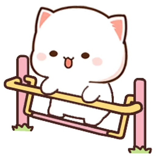 🙃 Стикер «Peach and Goma 19» для Telegram