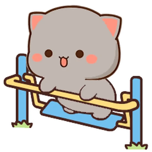 🙃 Стикер «Peach and Goma 19» для Telegram