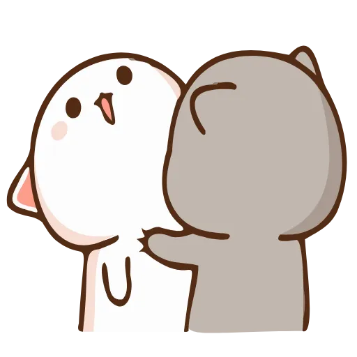 😣 Стикер «Peach and Goma 3» для Telegram