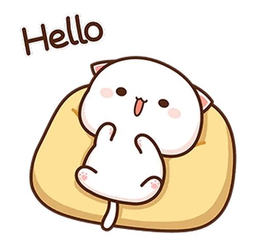 Стикерпак Peach and Goma 4 для Telegram — скачать