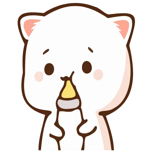 🍼 Эмодзи «Peach Goma Emojis 2» для Telegram