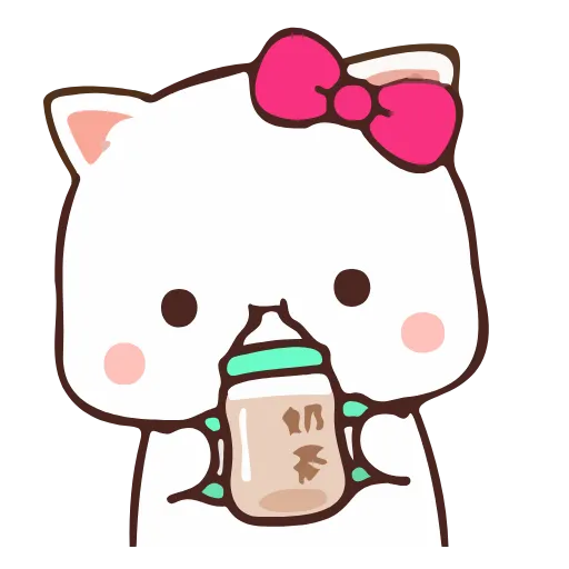 🍼 Эмодзи «Peach Goma Emojis 2» для Telegram