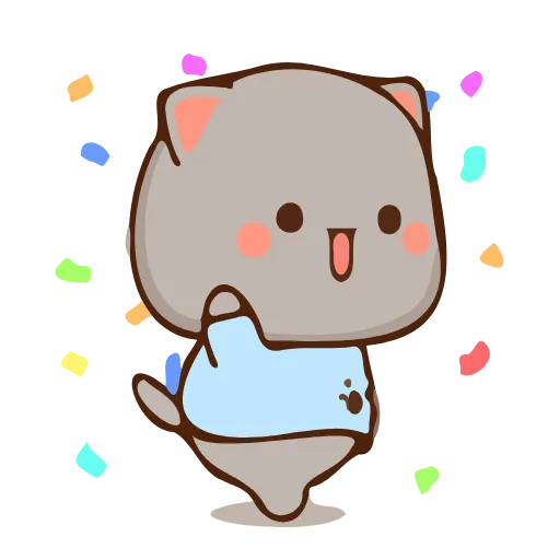 🎊 Эмодзи «Peach Goma Emojis 2» для Telegram