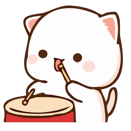 🥁 Эмодзи «Peach Goma Emojis 2» для Telegram