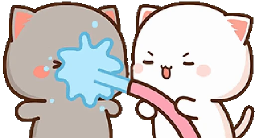 🚿 Стикер «Peach & Goma» для Telegram