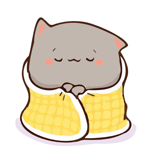 ☹️ Стикер «Peach Goma» для Telegram
