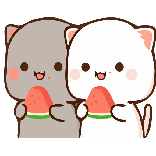 🍉 Стикер «Peach Goma» для Telegram