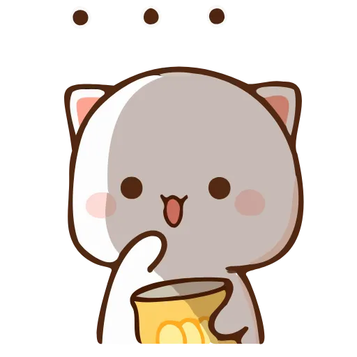 🍟 Стикер «Peach Goma» для Telegram
