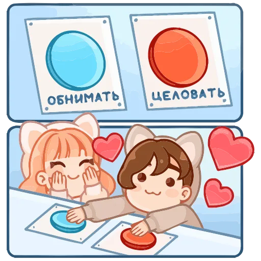 ☺️ Эмодзи «Пичи и Шоко» для Telegram