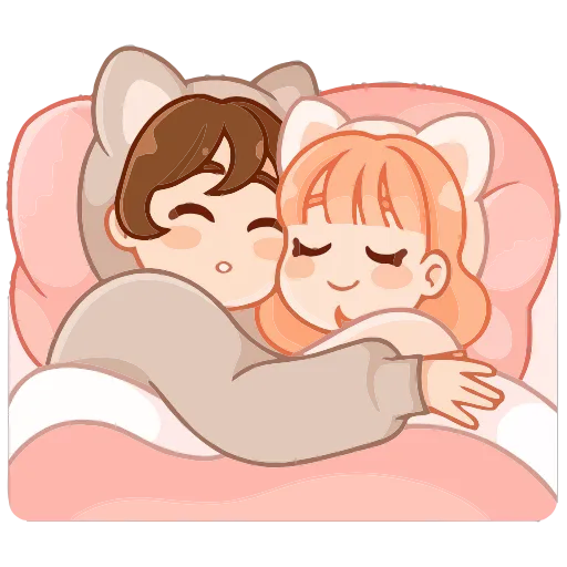 😴 Эмодзи «Пичи и Шоко» для Telegram