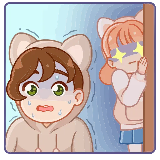 😅 Эмодзи «Пичи и Шоко» для Telegram