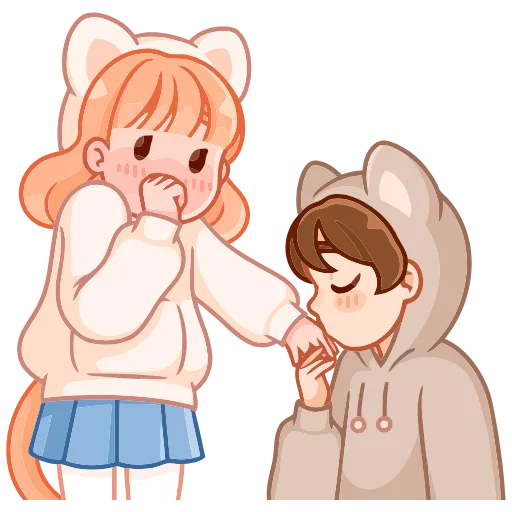 😘 Эмодзи «Пичи и Шоко» для Telegram