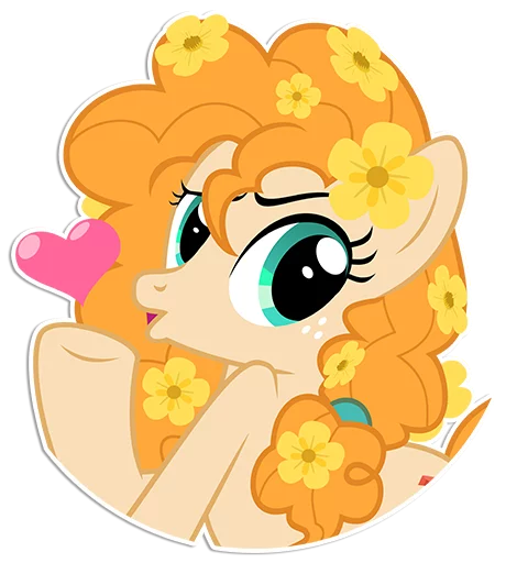 ❤ Стикер «Pear Butter» для Telegram