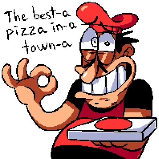 🍕 Стикер «angry italian man» для Telegram