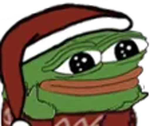 🙂 Стикер «Peepo Christmas» для Telegram