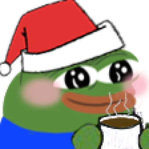 Стикерпак Peepo Christmas для Telegram — скачать