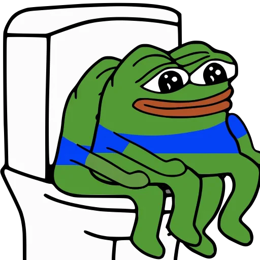 🚽 Стикер «Peepo» для Telegram